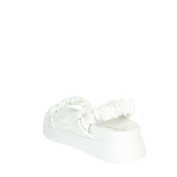 Silvian Heach Shoes Flat Sandals White SHS804