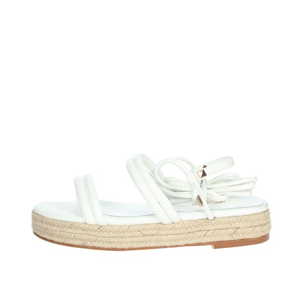 Silvian Heach Shoes Flat Sandals White SHS810
