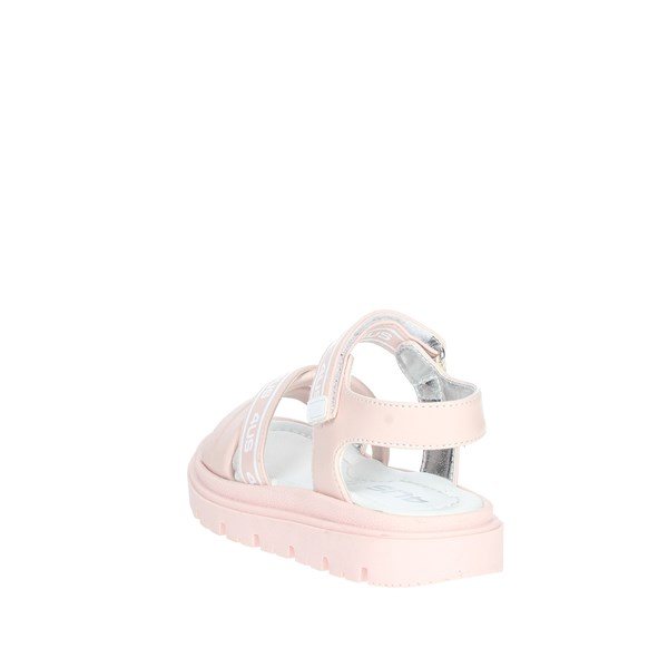 4us Paciotti Shoes Flat Sandals Rose/White 41130