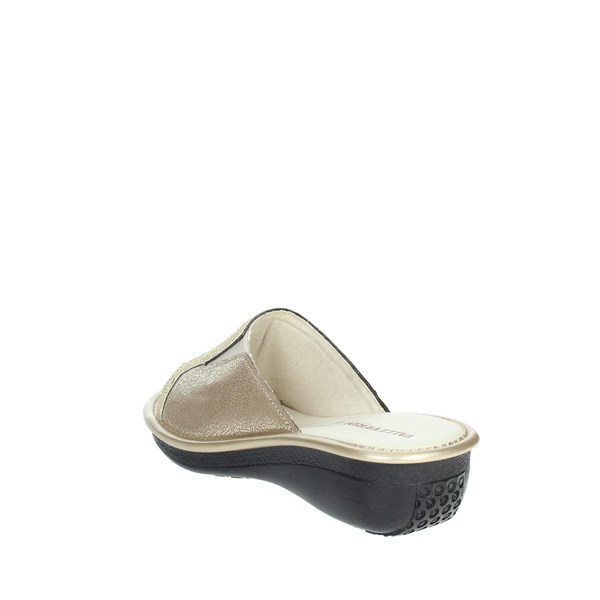 Valleverde Shoes Flat Slippers Platinum  022-10