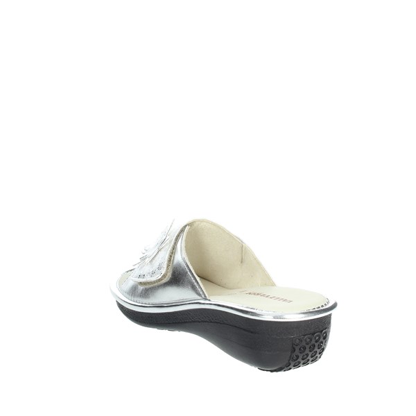 Valleverde Shoes Clogs Silver 022-11