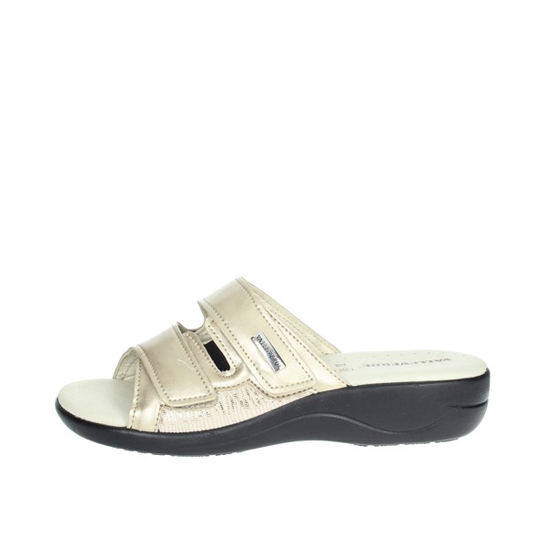 Valleverde Shoes Flat Slippers Platinum  022-19