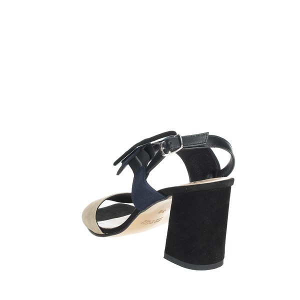 Repo Shoes Heeled Sandals Black/Beige 47610