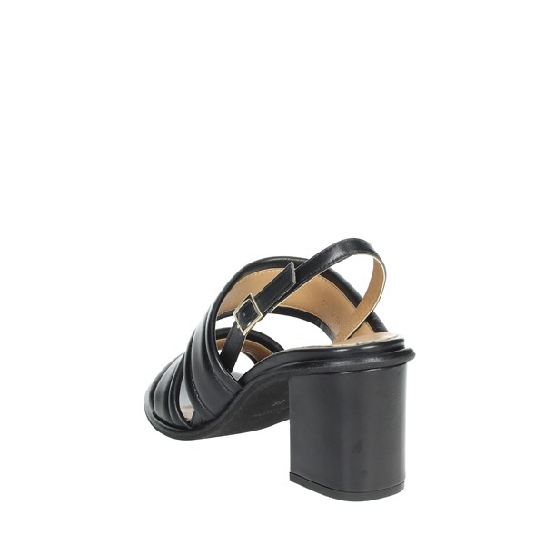 Paola Ferri Shoes Heeled Sandals Black D7746