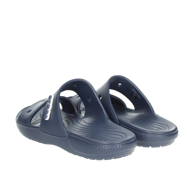 Crocs Shoes Flat Slippers Blue 206761-410