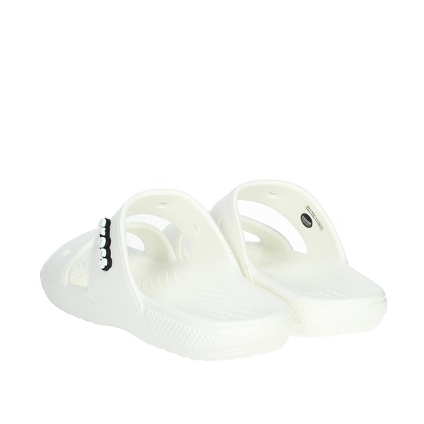 Crocs Shoes Flat Slippers White 206761-100