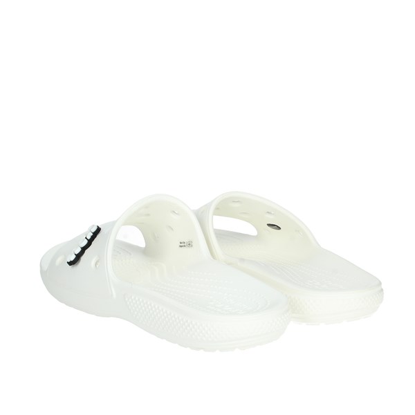 Crocs Shoes Flat Slippers White 206121-100