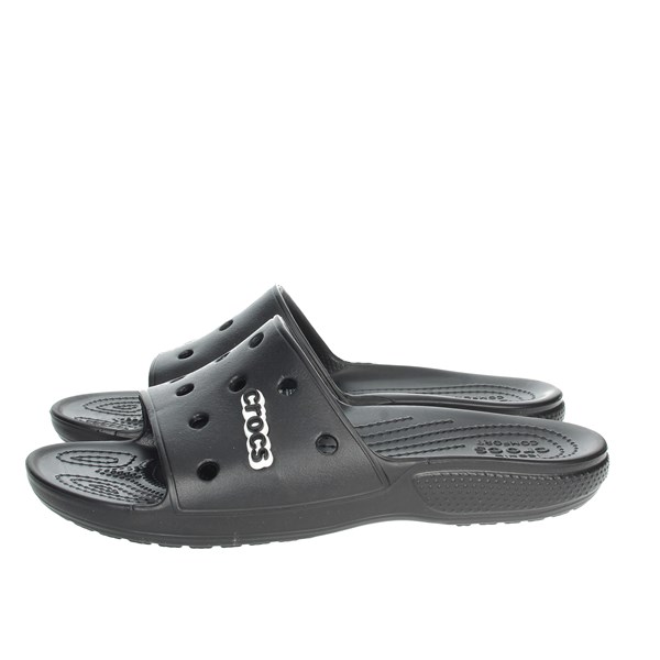 Crocs Shoes Flat Slippers Black 206121-001