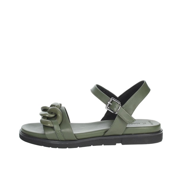 Marco Tozzi Shoes Flat Sandals Dark Green 2-28406-28