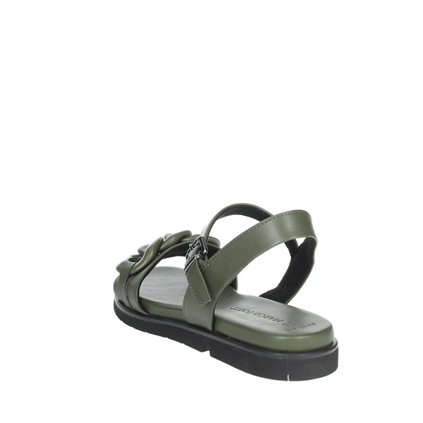 Marco Tozzi Shoes Flat Sandals Dark Green 2-28406-28