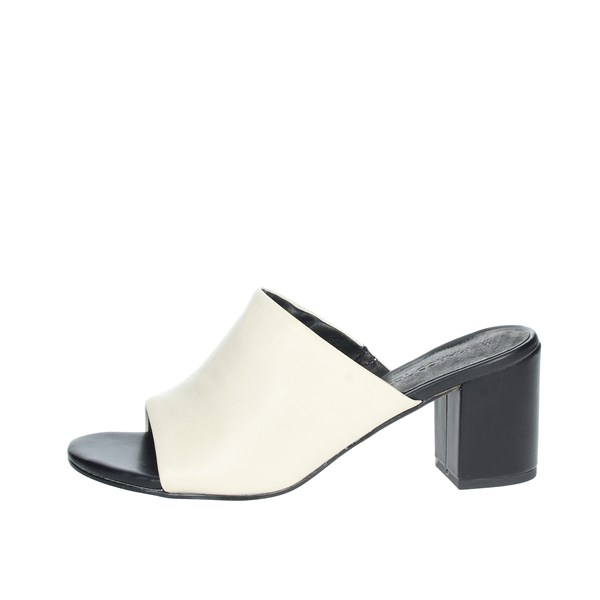 Marco Tozzi Shoes Heeled Slippers Creamy white 2-27235-28