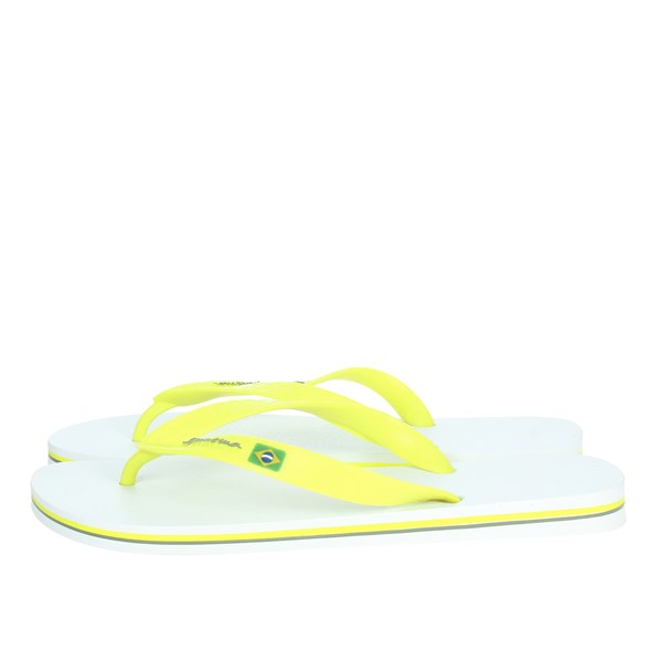 Ipanema Shoes Flip Flops White/Yellow 80415
