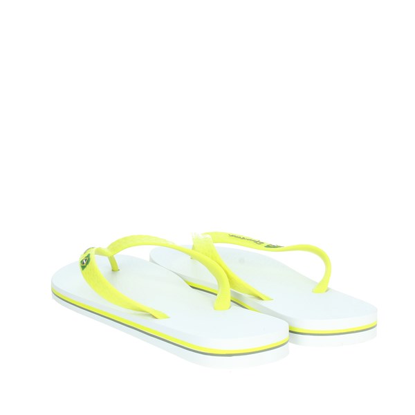 Ipanema Shoes Flip Flops White/Yellow 80415