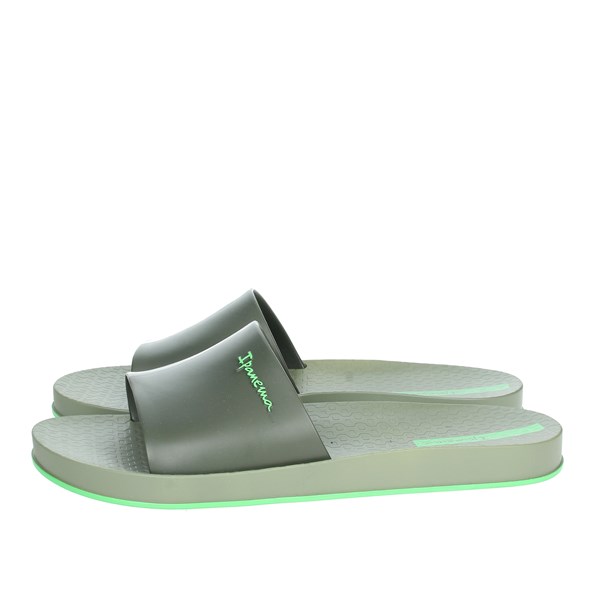 Ipanema Shoes Flat Slippers Dark Green 82832