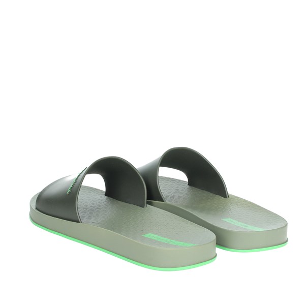 Ipanema Shoes Flat Slippers Dark Green 82832