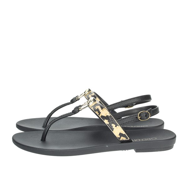 Grendha Shoes Flip Flops Black 18351