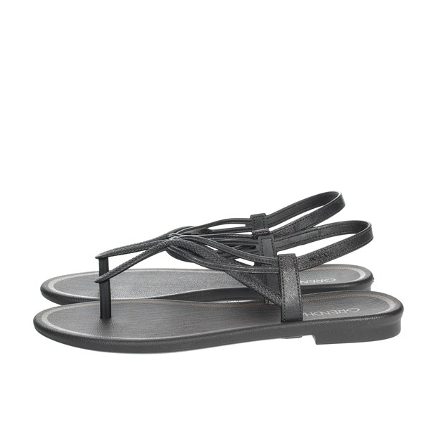 Grendha Shoes Flip Flops Black 18394