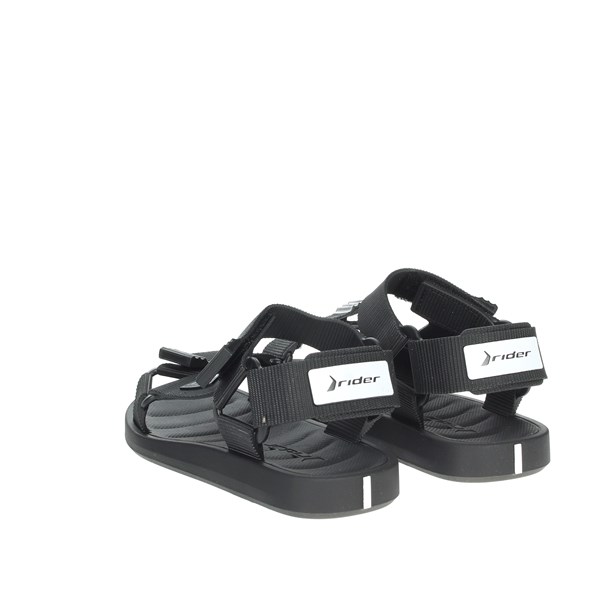 Rider Shoes Flat Sandals Black 11672