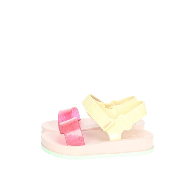 Zaxy Shoes Flat Sandals Yellow 18501