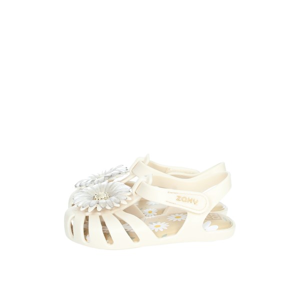 Zaxy Shoes Flat Sandals Beige 83165