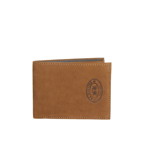 La Martina Accessories Wallet Brown leather 385.007
