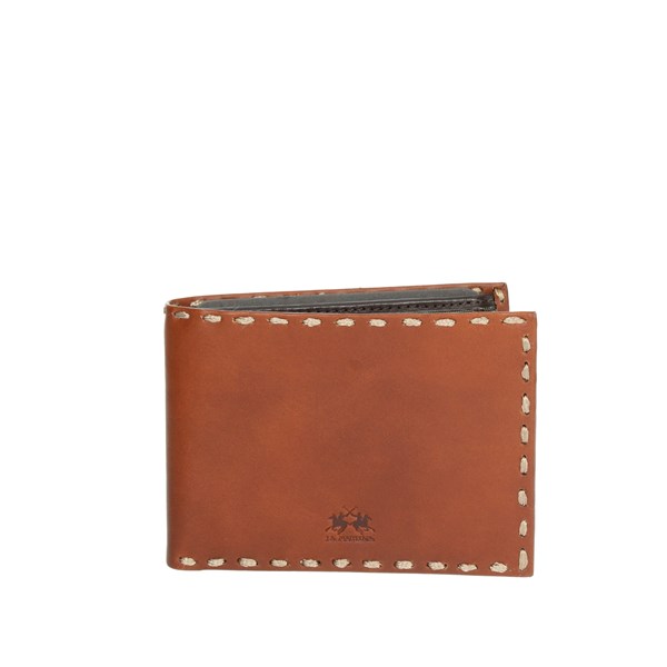 La Martina Accessories Wallet Brown leather 305.074