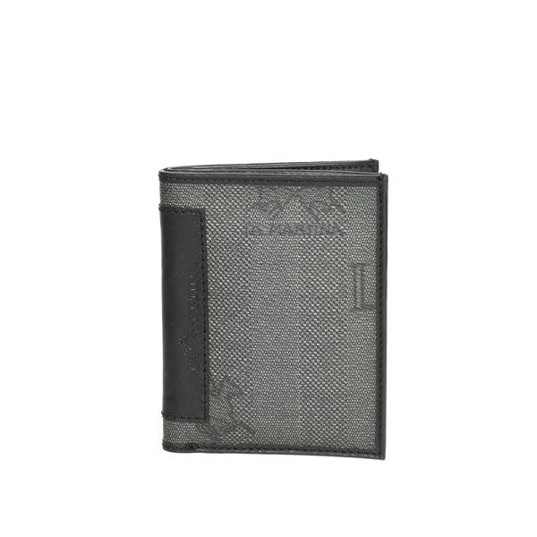La Martina Accessories Wallet Grey/Black 223.780