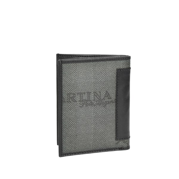 La Martina Accessories Wallet Grey/Black 223.780