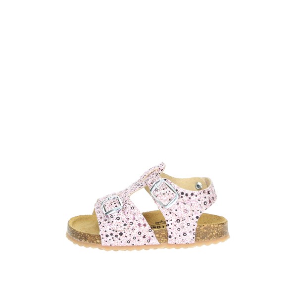 Plakton Shoes Flat Sandals Rose PIZZI 865039