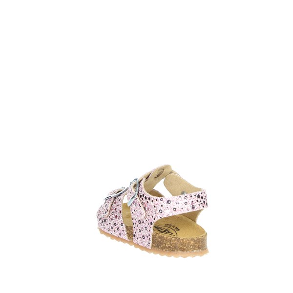 Plakton Shoes Flat Sandals Rose PIZZI 865039