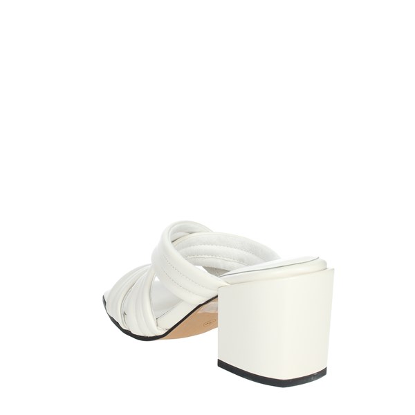 Marco Tozzi Shoes Heeled Slippers Creamy white 2-27320-28