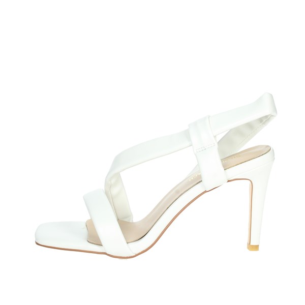Silvian Heach Shoes Heeled Sandals White SHS074