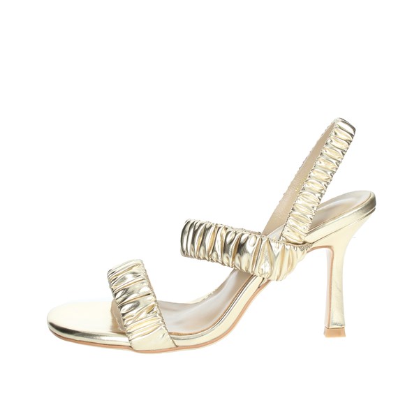 Silvian Heach Shoes Heeled Sandals Gold SHS073