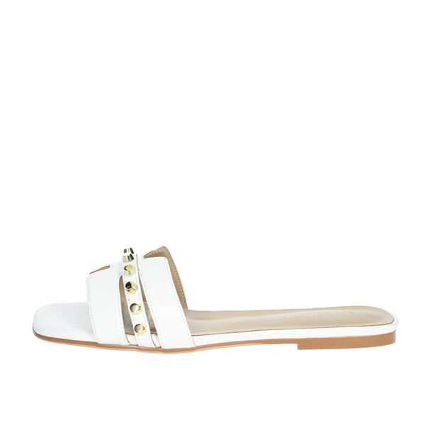 Silvian Heach Shoes Flat Slippers White SHS902