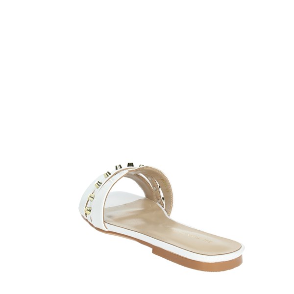 Silvian Heach Shoes Flat Slippers White SHS902