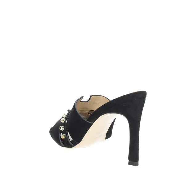Silvian Heach Shoes Heeled Slippers Black SHS070