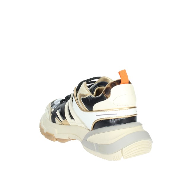 Serafini Shoes Sneakers Beige/Black AI22DSTE02