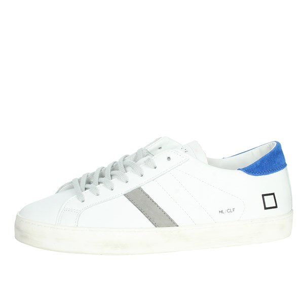 D.a.t.e. Shoes Sneakers White/Light-blue HILL LOW CAMP.29
