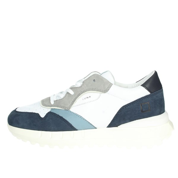 D.a.t.e. Shoes Sneakers White/Blue LUNA CAMP.3