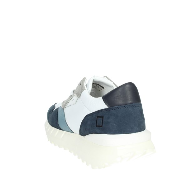 D.a.t.e. Shoes Sneakers White/Blue LUNA CAMP.3