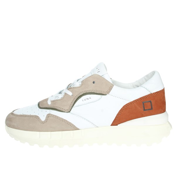 D.a.t.e. Shoes Sneakers White/beige LUNA CAMP.1