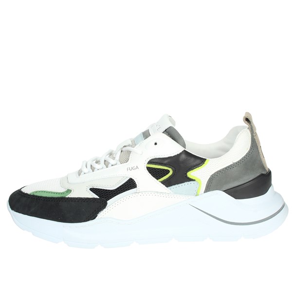 D.a.t.e. Shoes Sneakers White/Blue FUGA 2.0 CAMP.21
