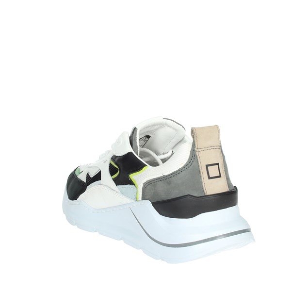 D.a.t.e. Shoes Sneakers White/Blue FUGA 2.0 CAMP.21