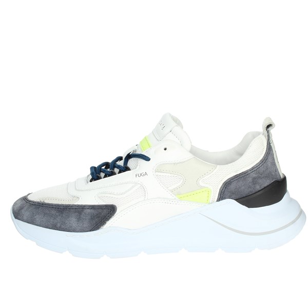 D.a.t.e. Shoes Sneakers White/Grey FUGA 2.0 CAMP.18