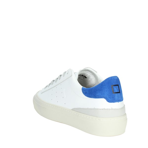 D.a.t.e. Shoes Sneakers White/Light-blue SONICA CAMP.74
