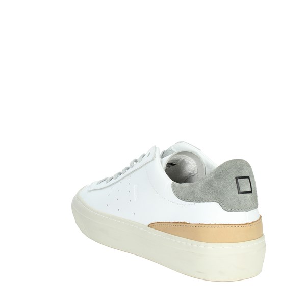 D.a.t.e. Shoes Sneakers White/Grey SONICA CAMP.73