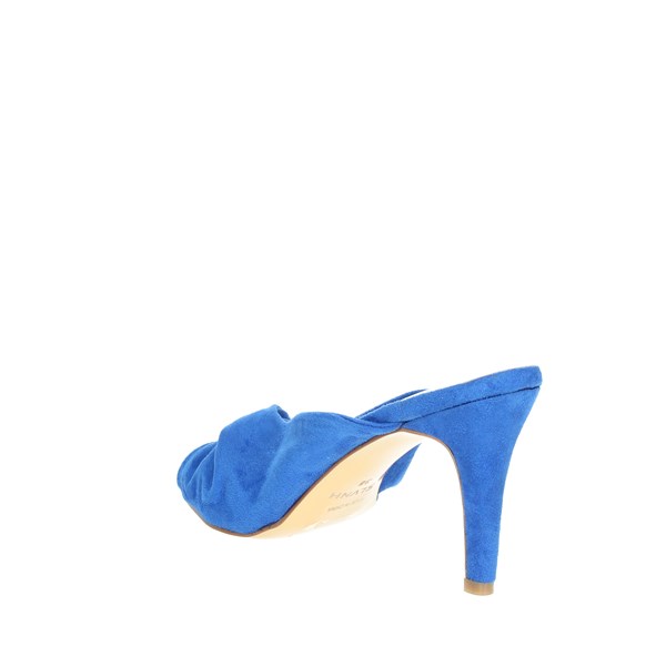 Silvian Heach Shoes Heeled Slippers Electric blue  SHS065