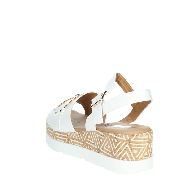 Studio Moda Shoes Platform Sandals White 50226