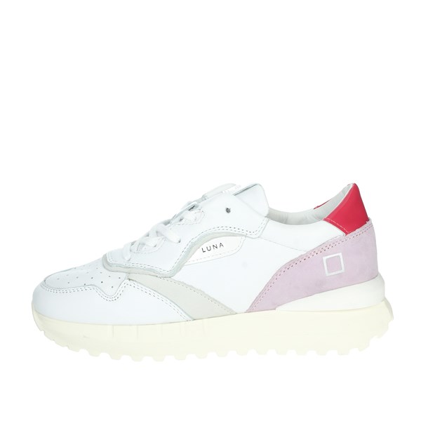 D.a.t.e. Shoes Sneakers White/Pink LUNA CAMP.126