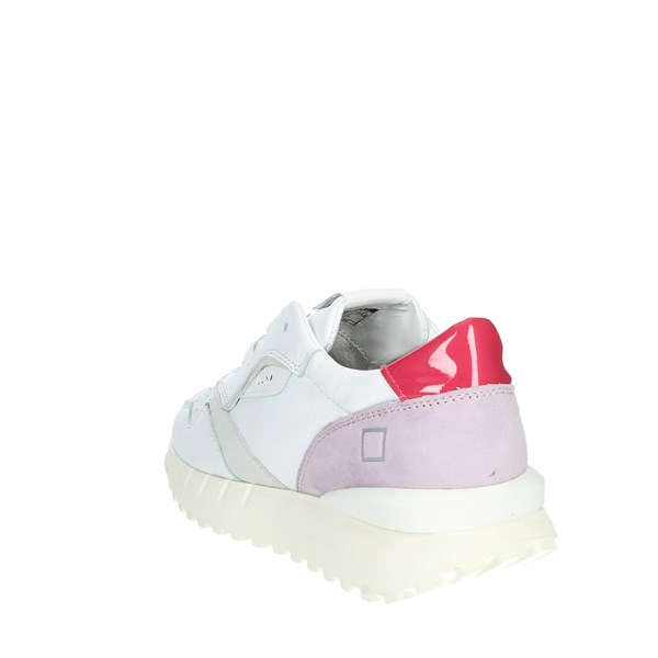 D.a.t.e. Shoes Sneakers White/Pink LUNA CAMP.126